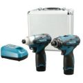 MAKITA LCT203 akumulatora skrūvgriežu komplekts 10,8 V 2x1,3 Ah Li-ion (DF030+TD090)