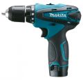 Makita DF330DWE akumulatora skrūvgriezis, 10,8 V, 2x1,3 Ah Li-ion 24/14 Nm, 1,0k