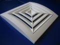 N10G Ventilācijas reste, 148 x 153mm, griestiem