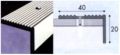 Grīdas alumīnija profillīste P33 93cm