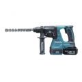 Makita BHR242RFE Akumulatora perforators, 18 V, 2x 3,0 Ah Li-ion, SDS-PLUS, 2,0J, 3,3kg,  LED , BEZOGLĪŠU MOTORS!